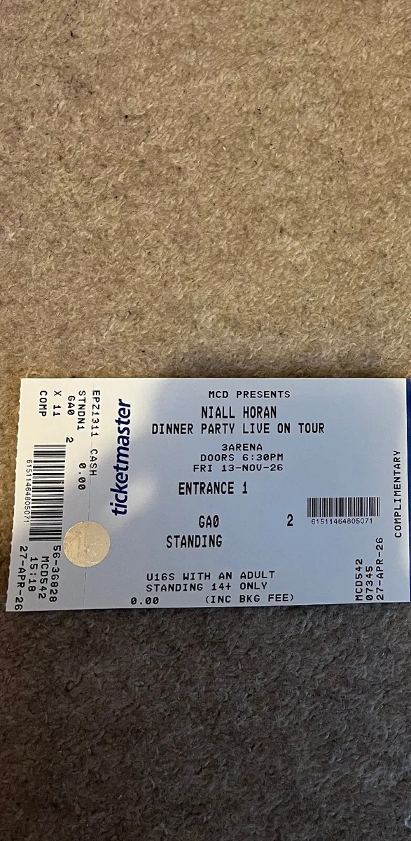 Concert tickets - Image 1