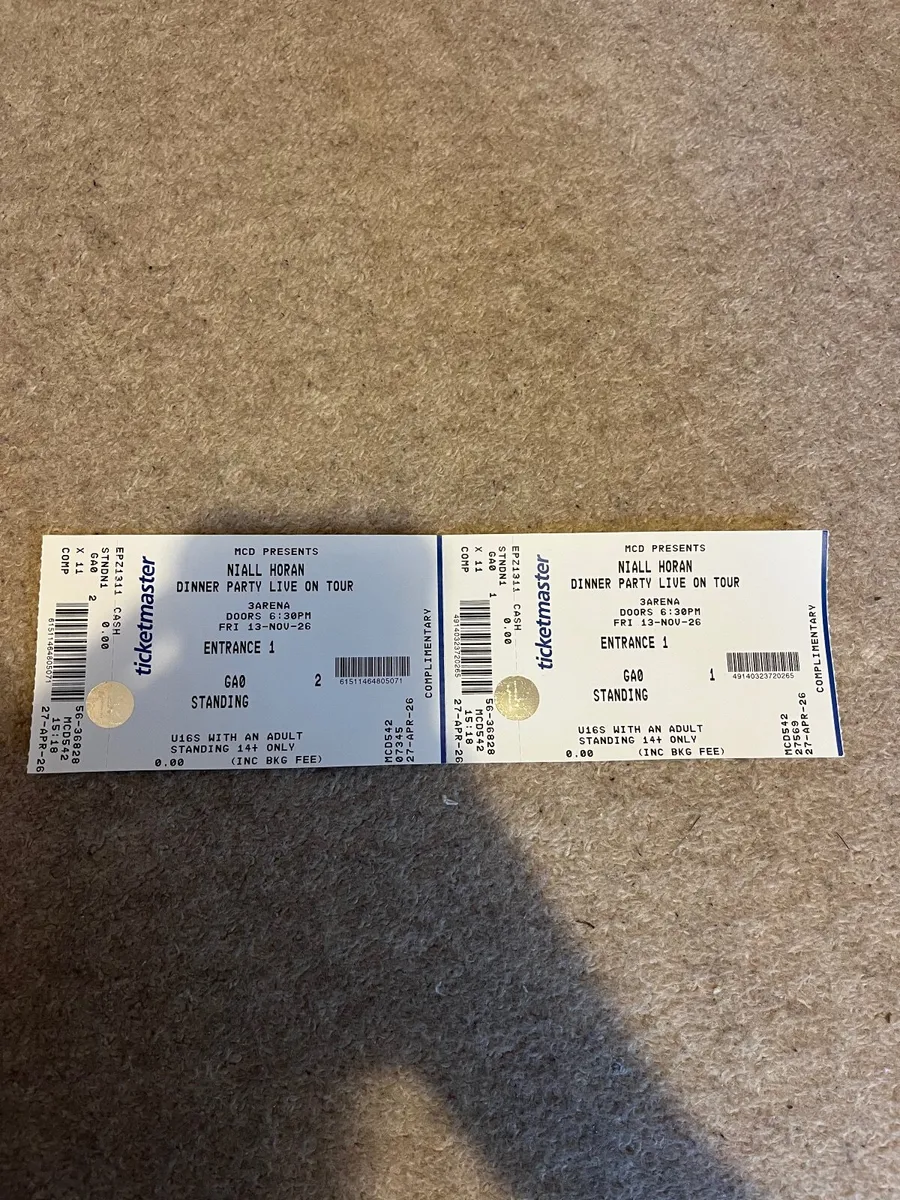 Concert tickets - Image 2