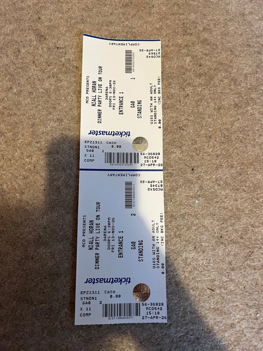 Concert tickets - Image 3