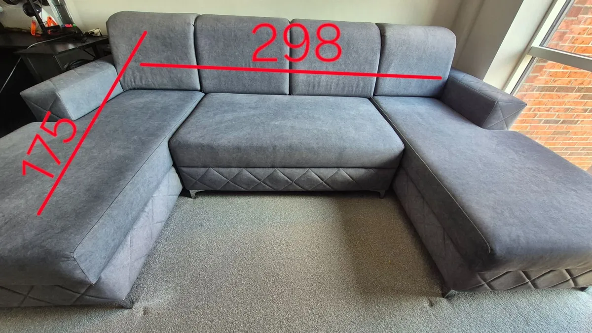 U-shape Sofa Bed - Image 3