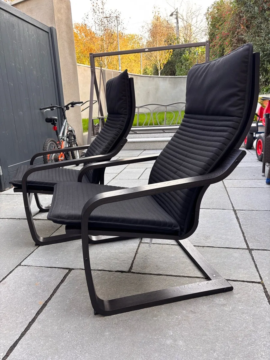 IKEA POÄNG Armchairs – Set of 2 - Image 2