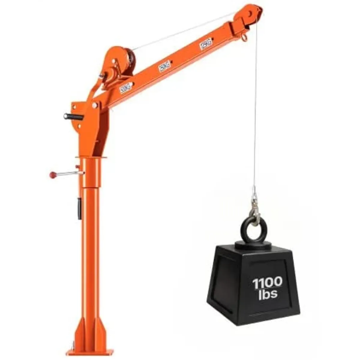 Truck Crane, 499 kg Manual Pickup Truck Crane with - Image 1