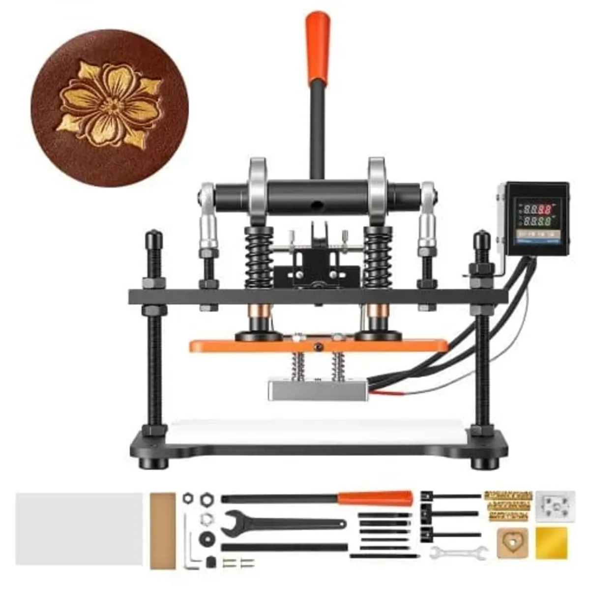 Heated Leather Cutting Machine 260 x 120 mm Plate - Image 1
