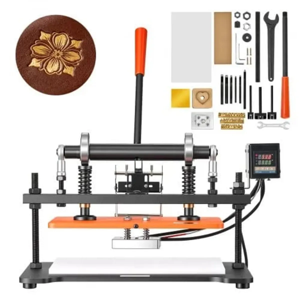Heated Leather Cutting Machine 360 x 260 mm Plate - Image 1