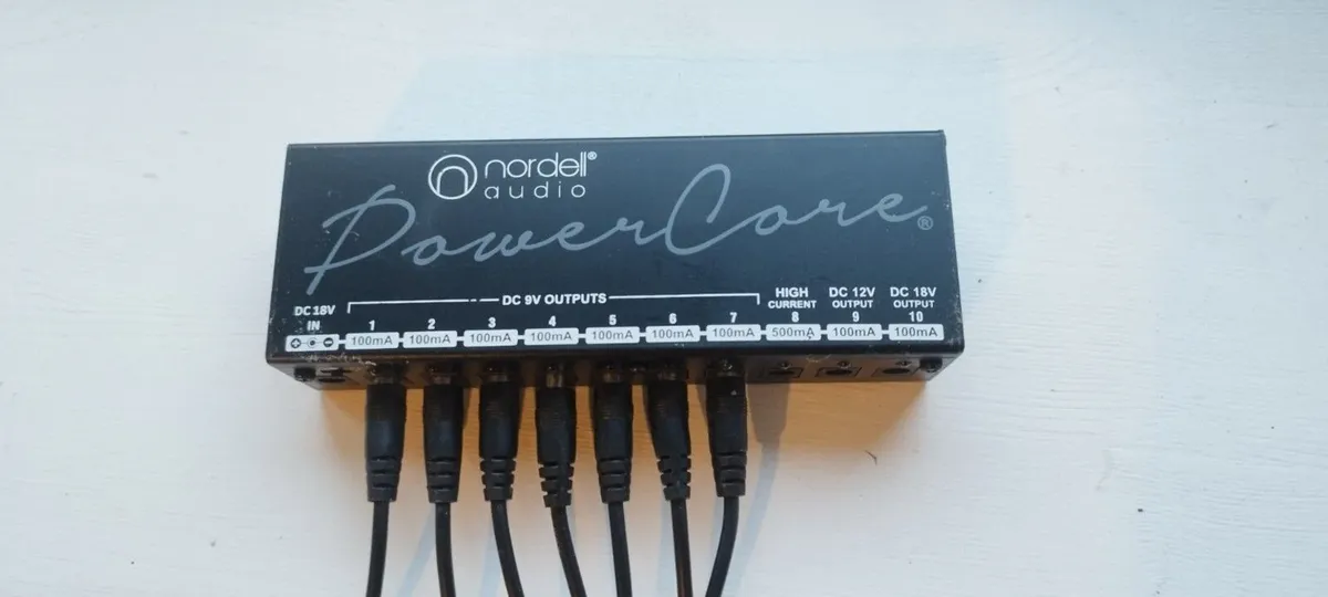 Nordell Audio PowerCore Pedal Power Supply - Image 1