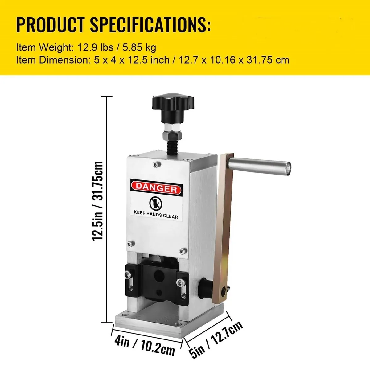 Wire Stripping Machine with Cutting Blade - Image 1