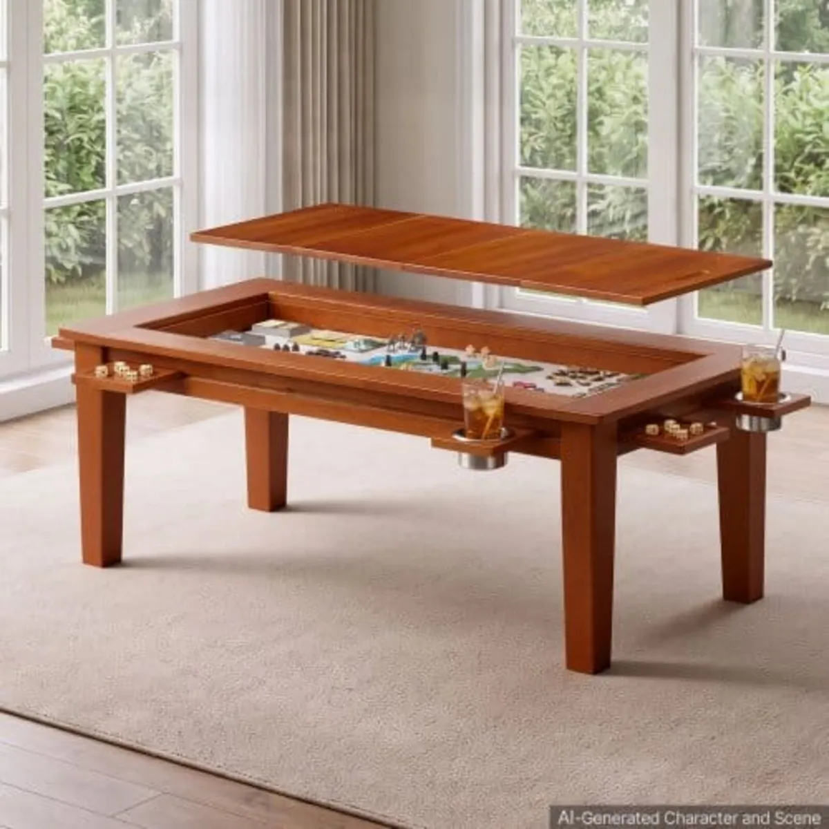 Board Game Table 2-in-1 Gaming and Dining Table 1. - Image 1