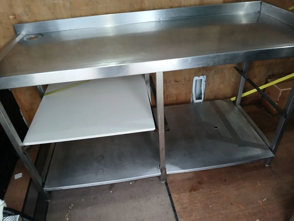 Staneless steel cabbinet  table delivered - Image 2