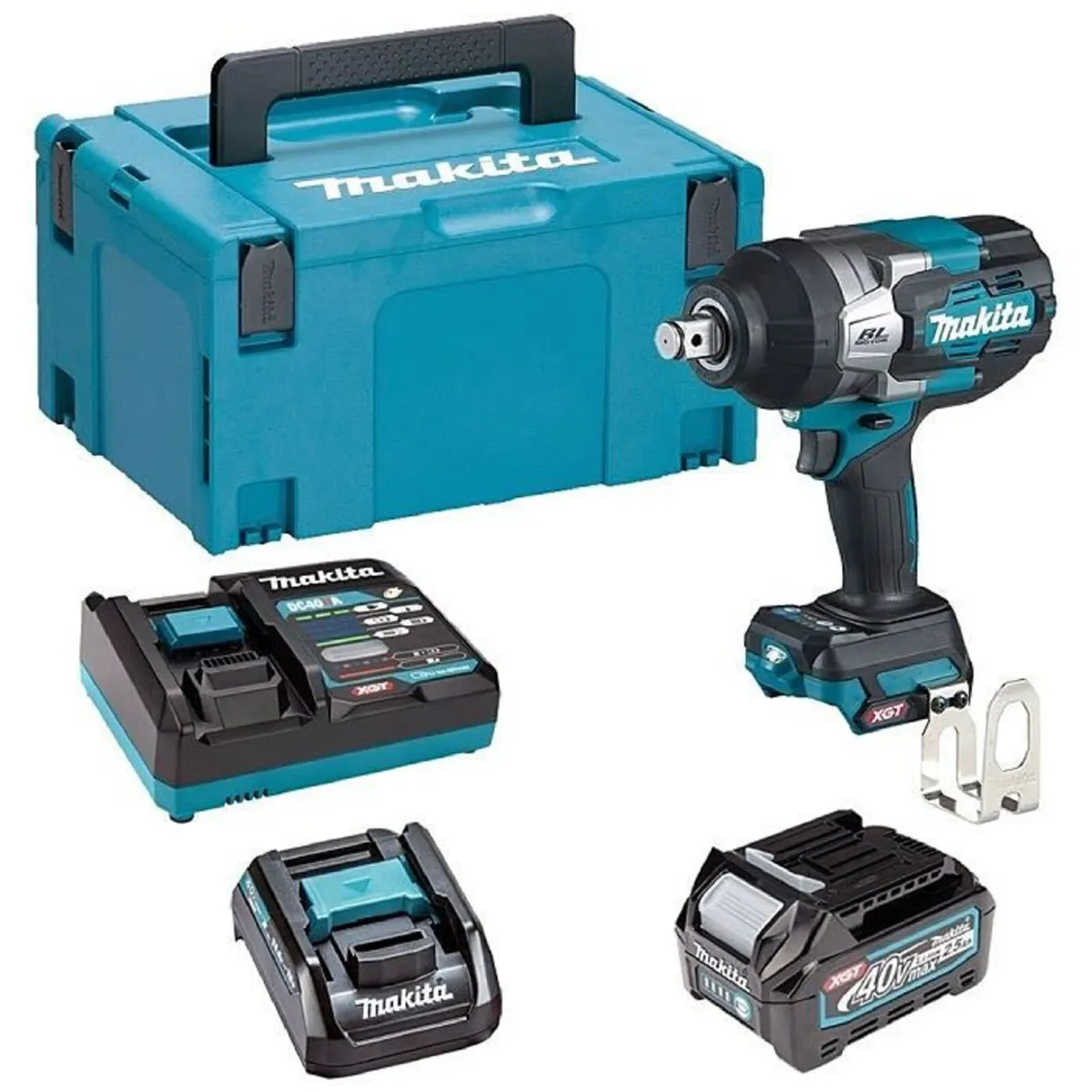 MakitaTW001GD102 - 40V Max Impact Wrench - 2.5Ah/C - Image 1