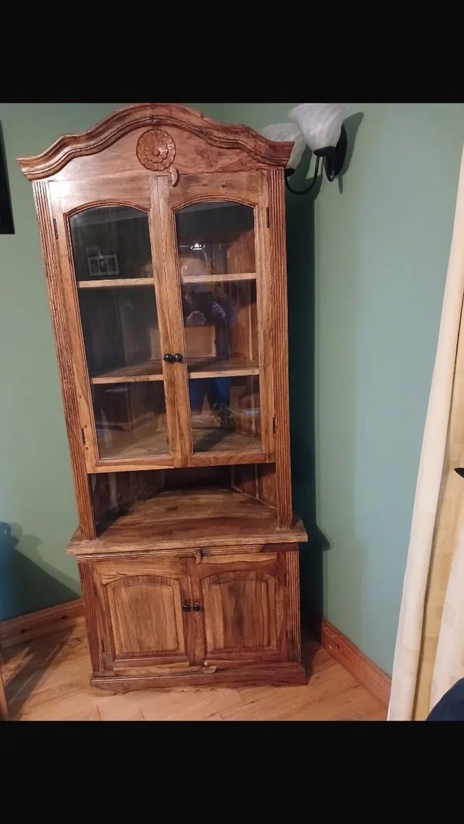 Corner display cabinet and tv unito - Image 1