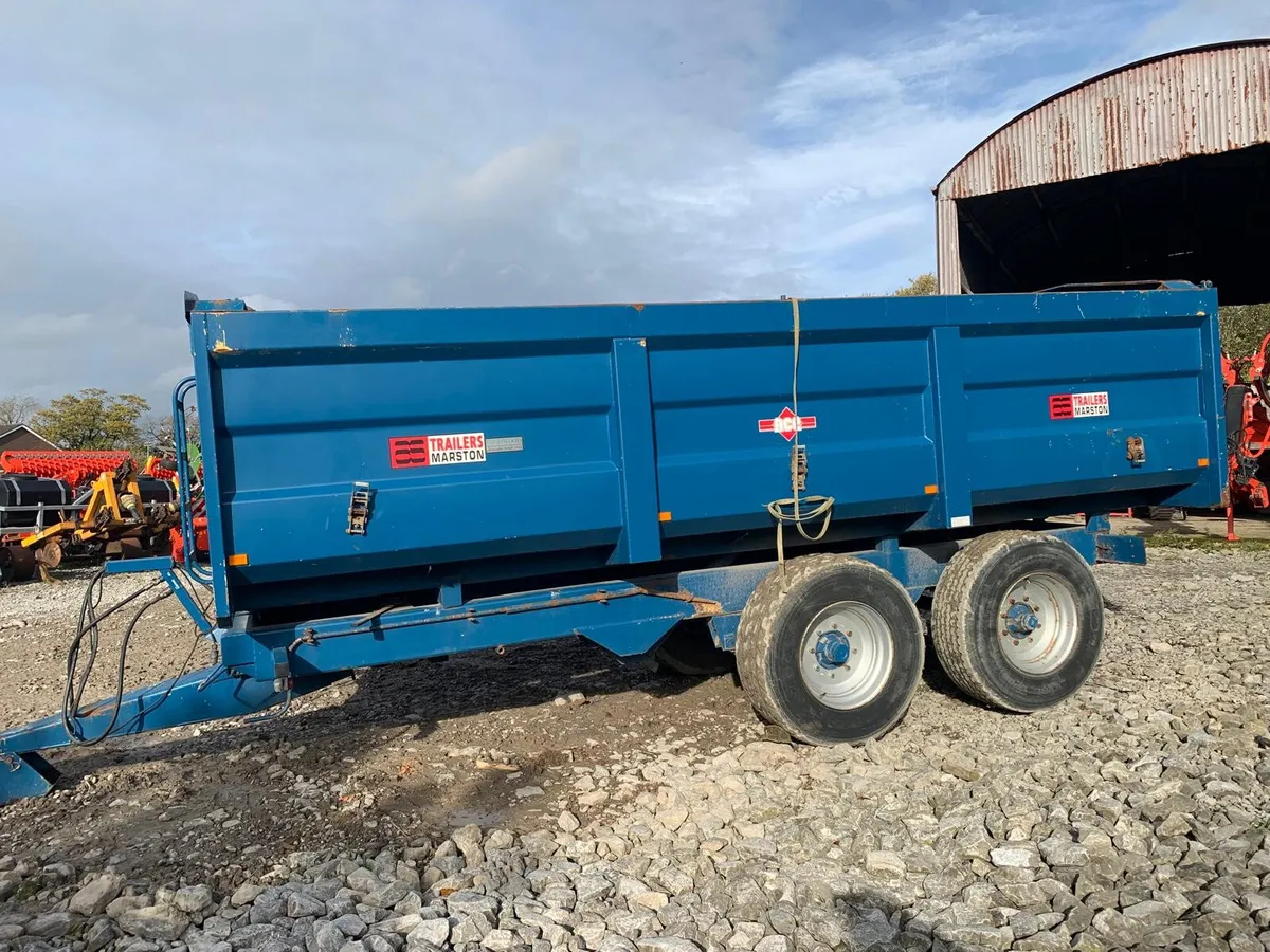AS MARSTON 19'6" x 8' 12T GRAIN TRAILER - Image 2