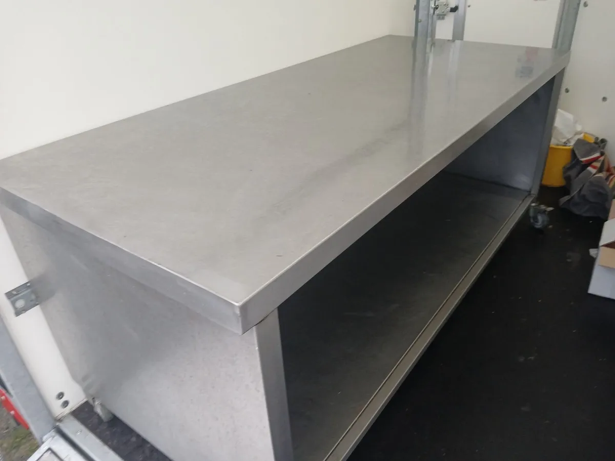 Staneless steel  work bench  cabbinet  delivered - Image 1