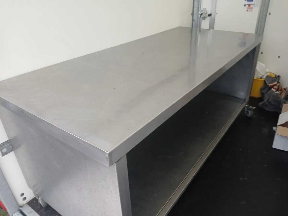 Staneless steel  work bench  cabbinet  delivered - Image 4
