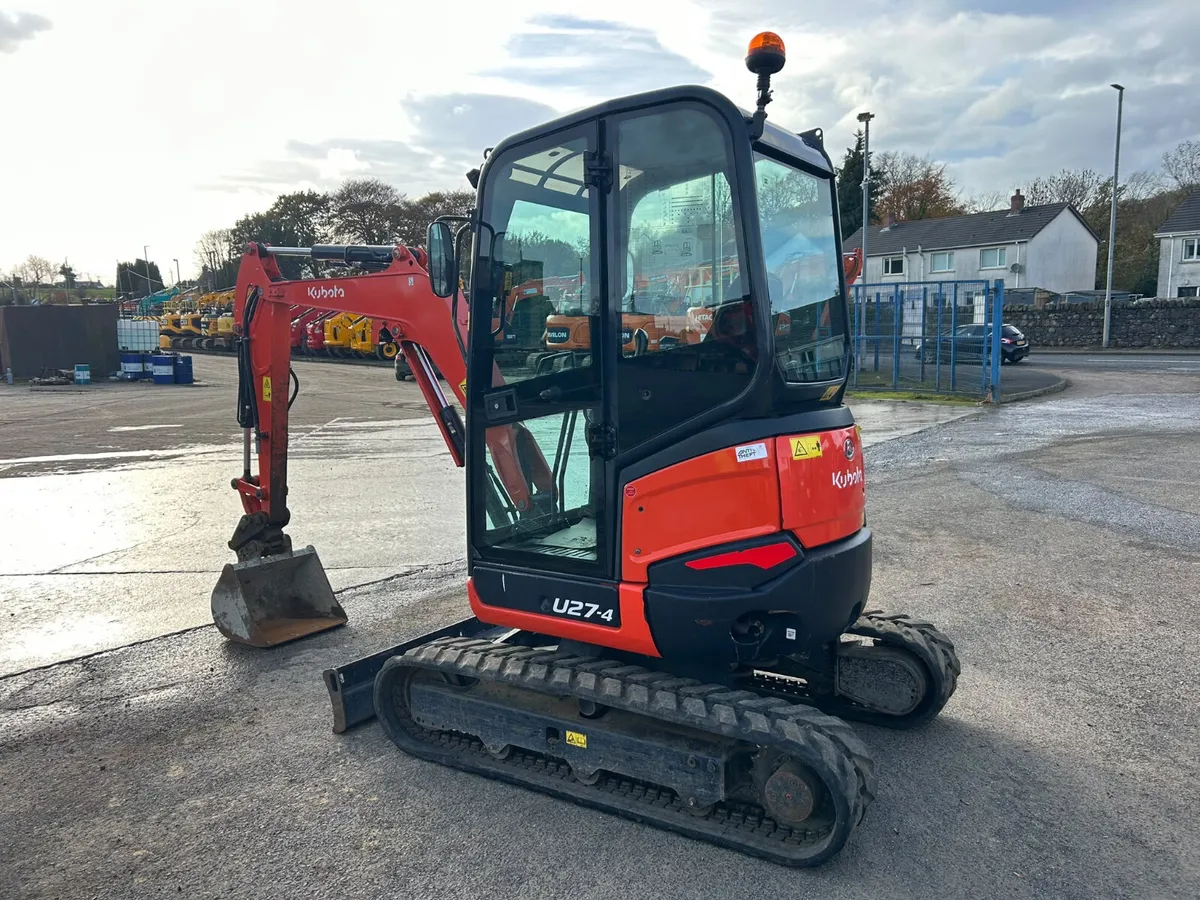 2020 Kubota U27-4 Only 3755Hrs - MULLANS - Image 2