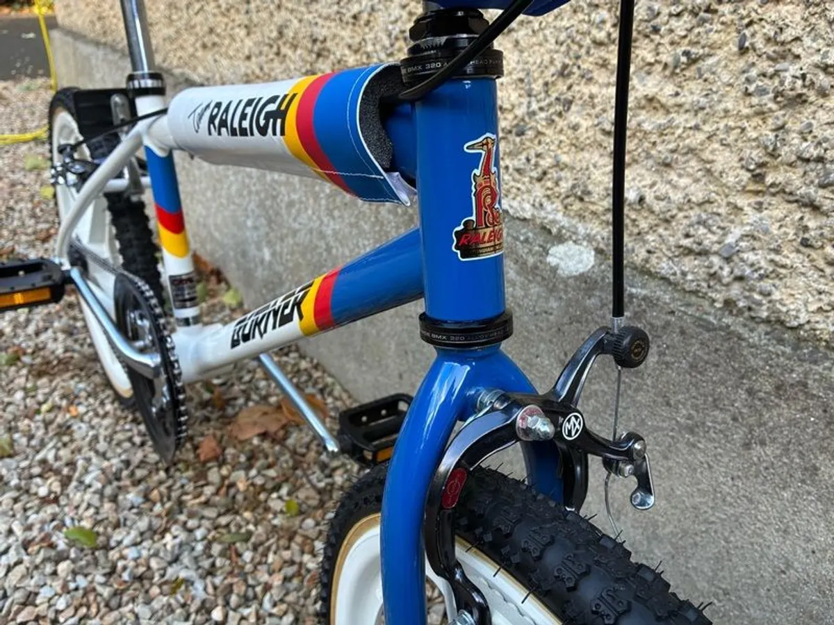 Raleigh Aero Pro Burner (Team) BMX Original 80s  Tange Frame & Fork - Image 2