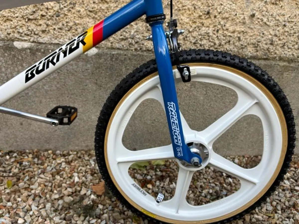 Raleigh Aero Pro Burner (Team) BMX Original 80s  Tange Frame & Fork - Image 3