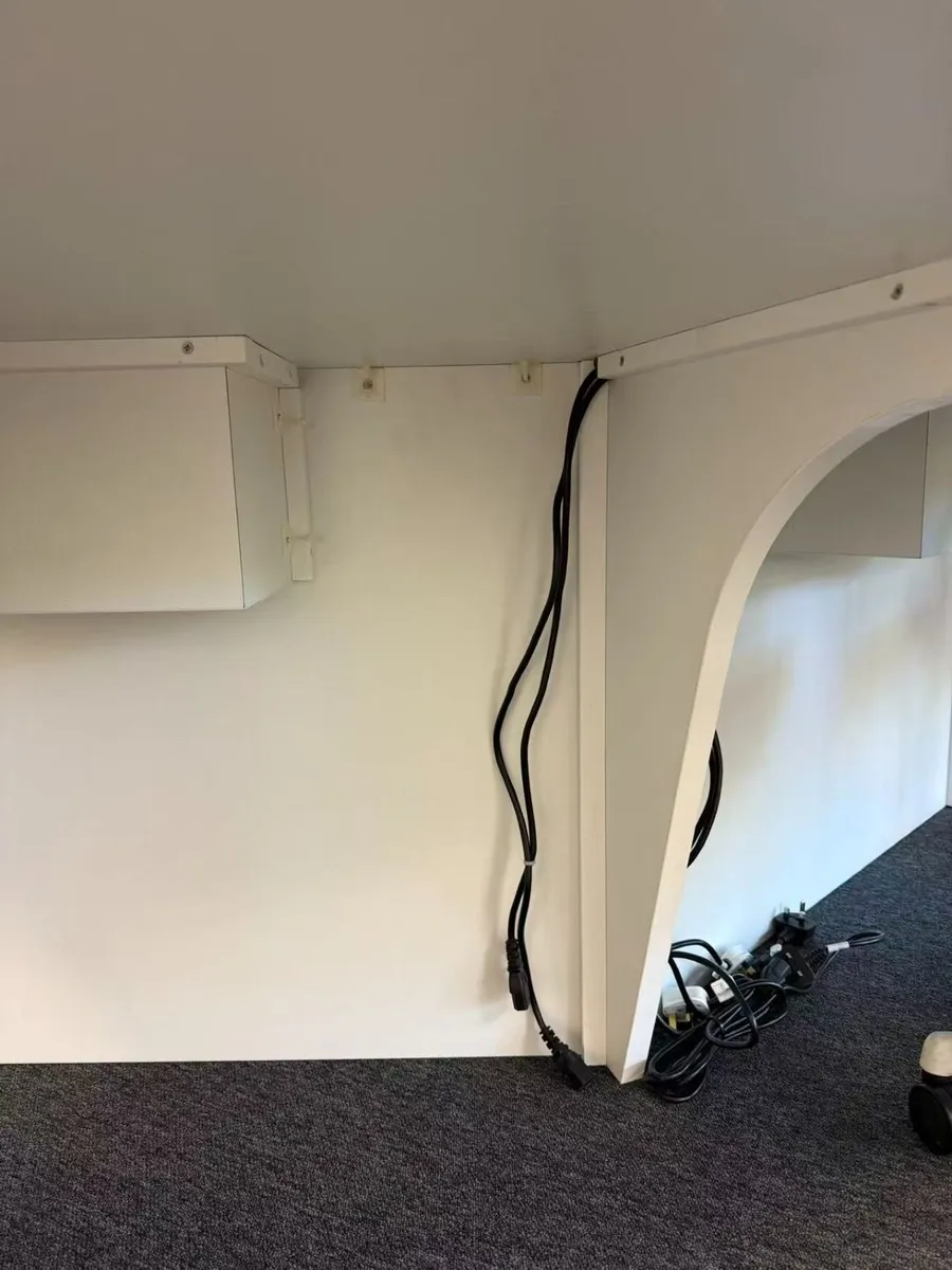 Semi-Circular Meeting Table with Integrated Power - Image 4