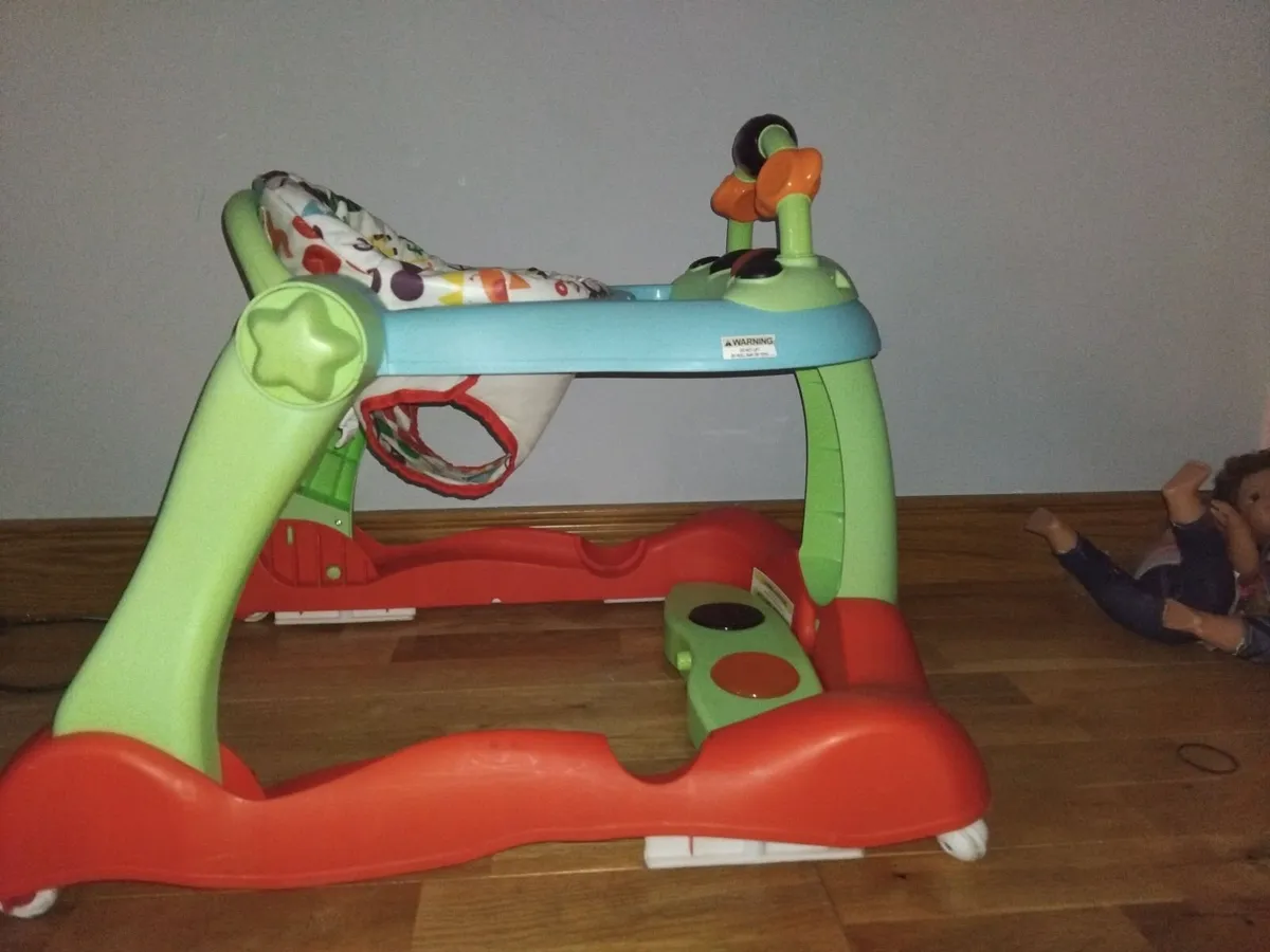 Little Tikes Slide, Trampoline, Baby walker - Image 3