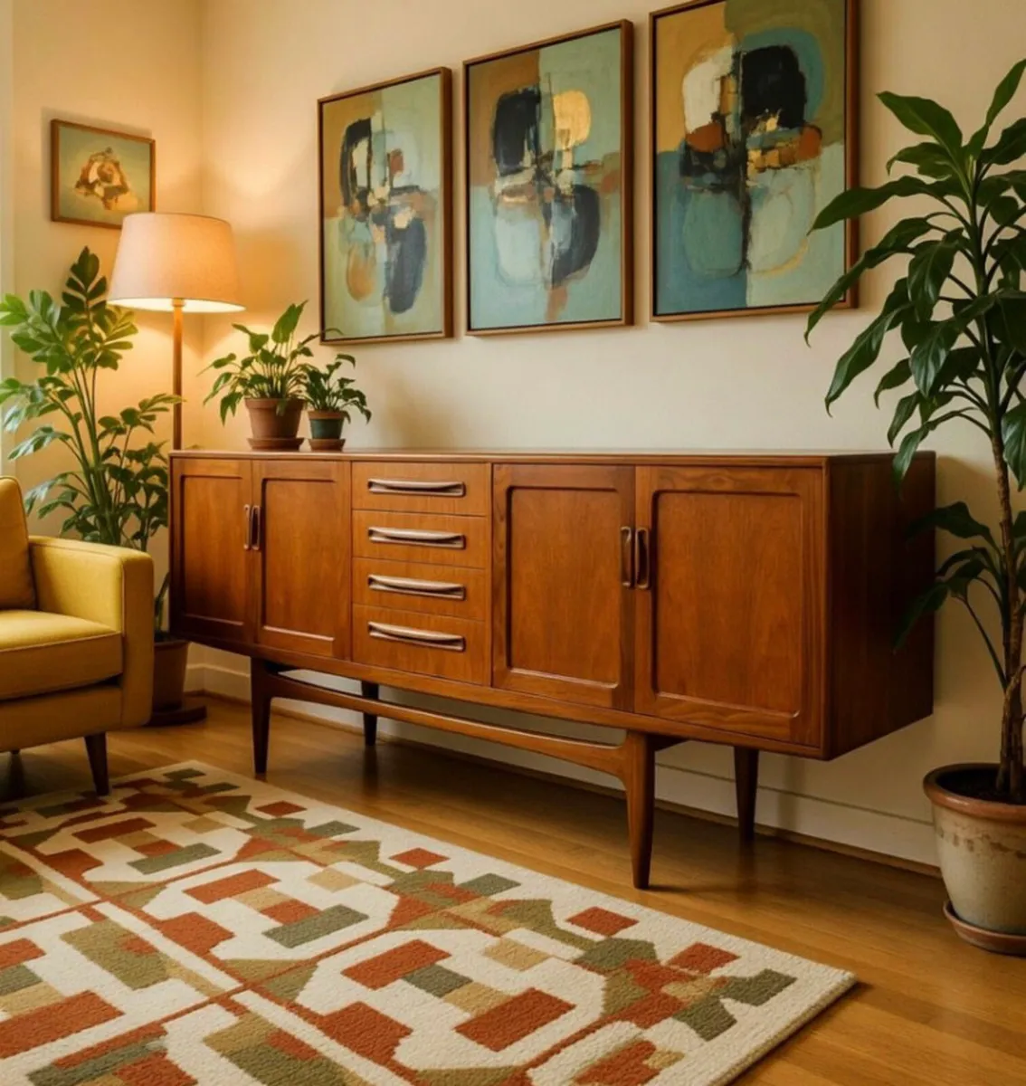 Mid Century G Plan “Long John” Fresco Sideboard - Image 1
