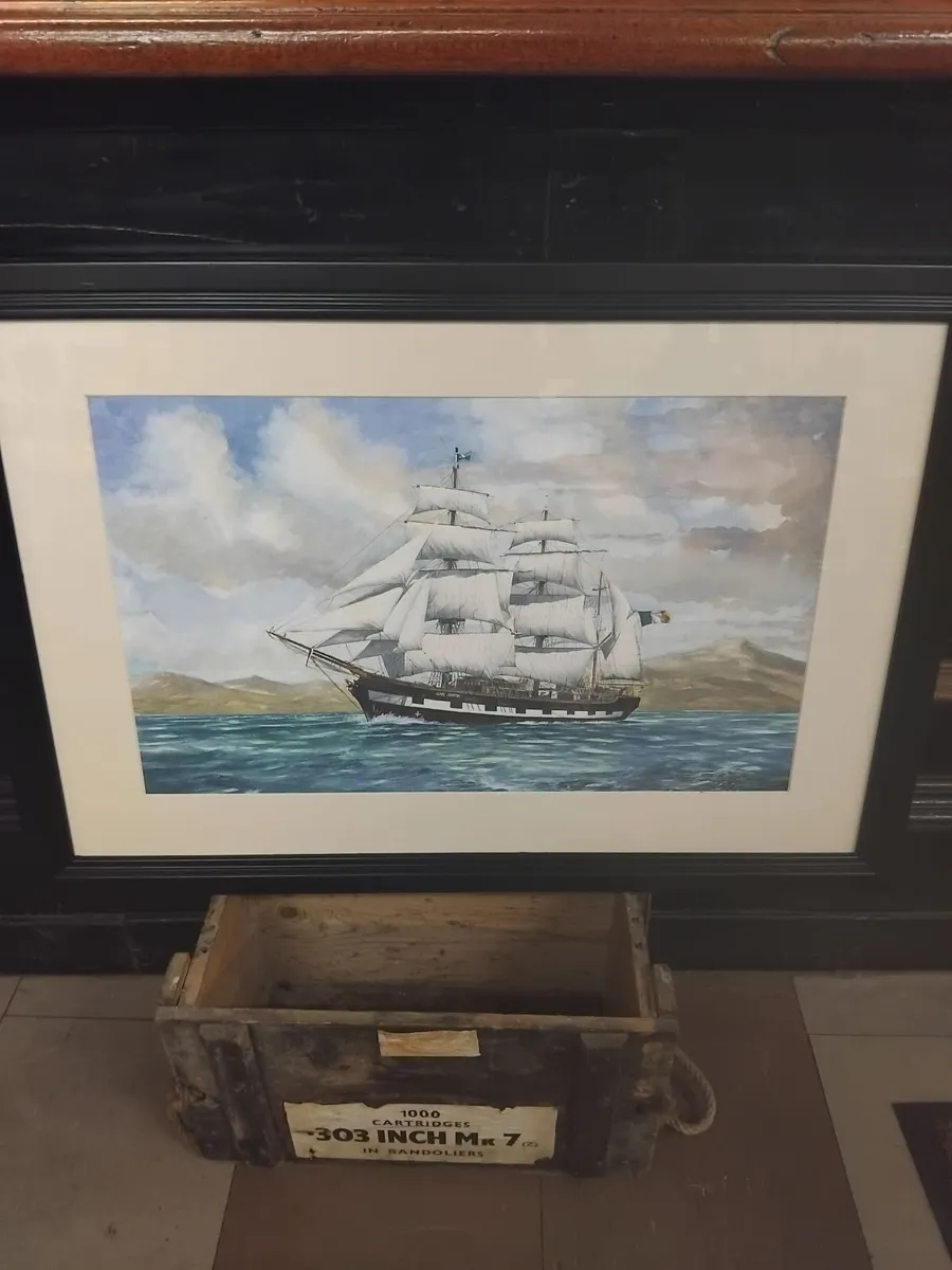 Jeanie Johnston framed print - Image 1