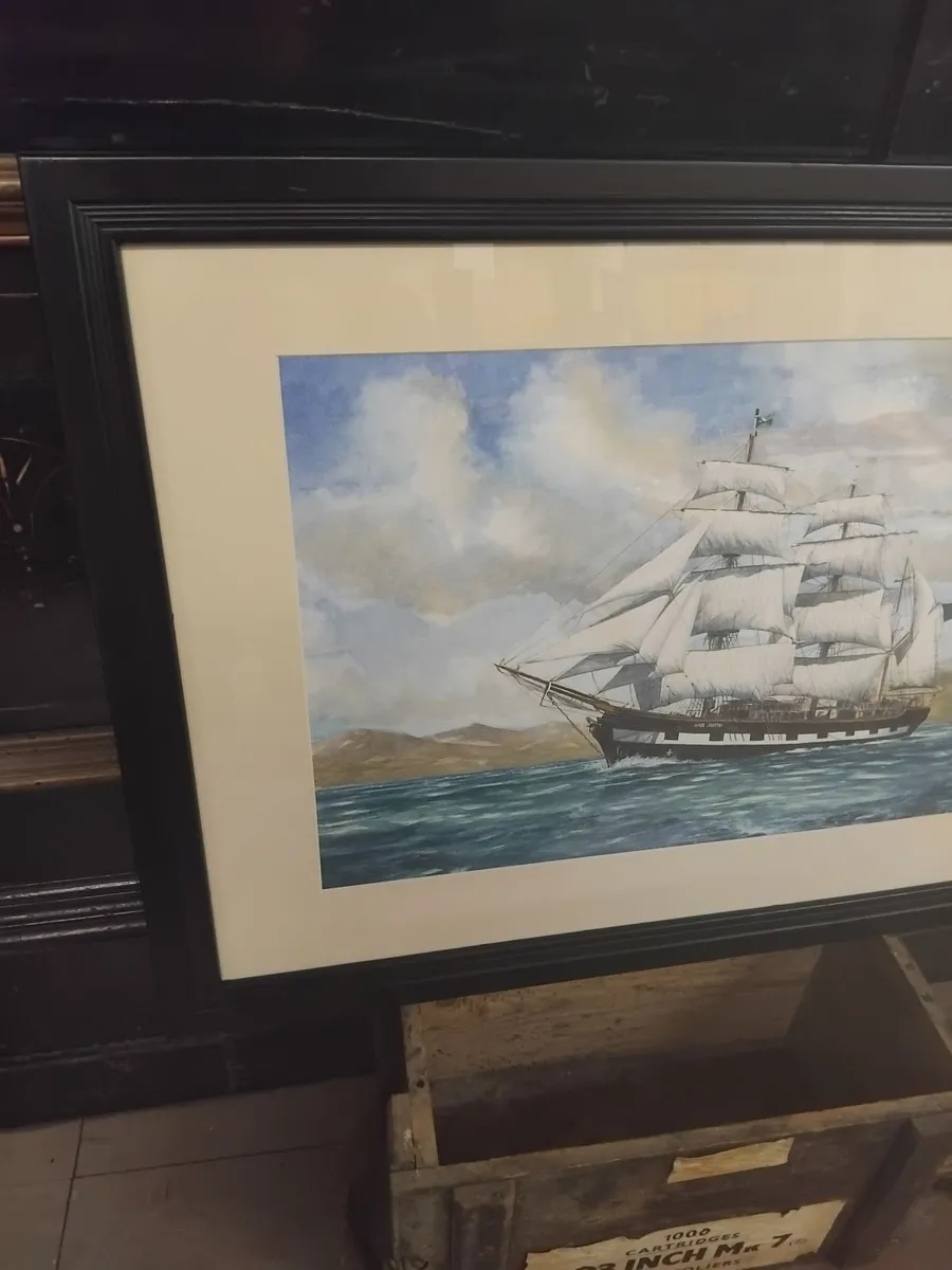 Jeanie Johnston framed print - Image 2