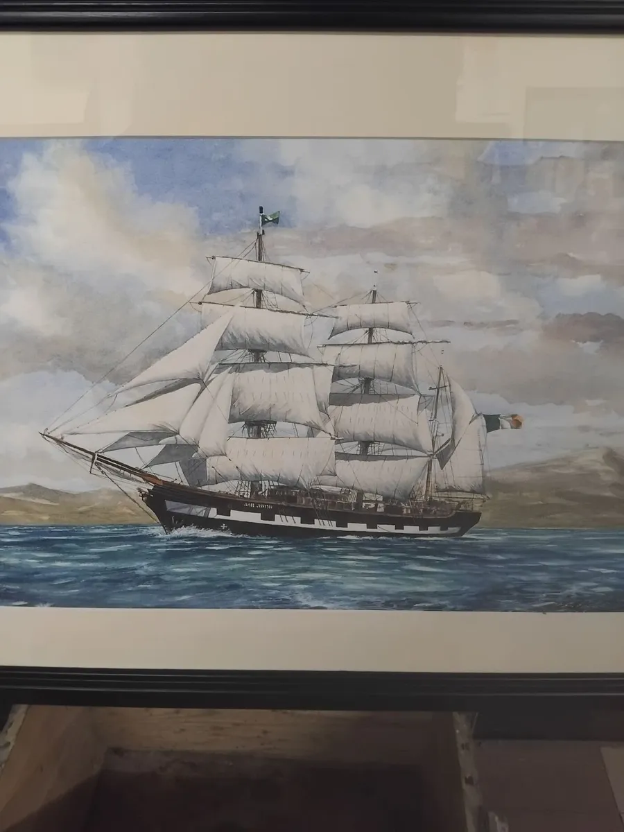 Jeanie Johnston framed print - Image 3