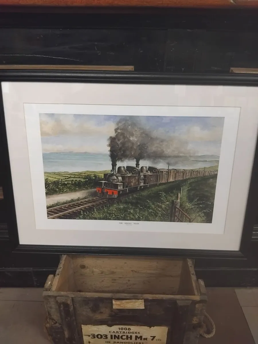 Dingle Train framed print - Image 1