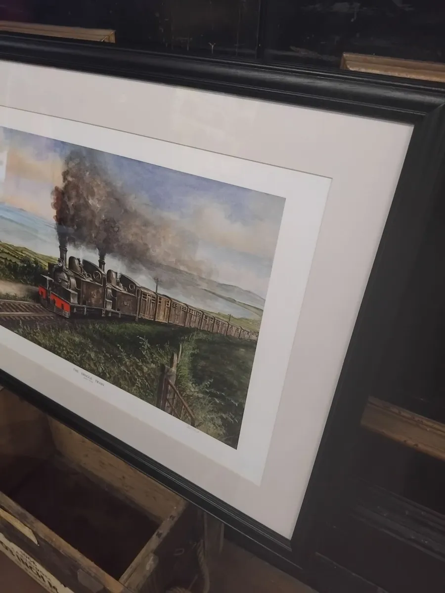Dingle Train framed print - Image 3