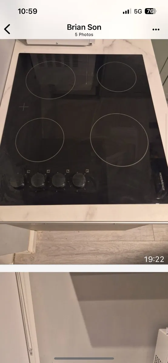 Brand new Nordmende ceramic hob - Image 4