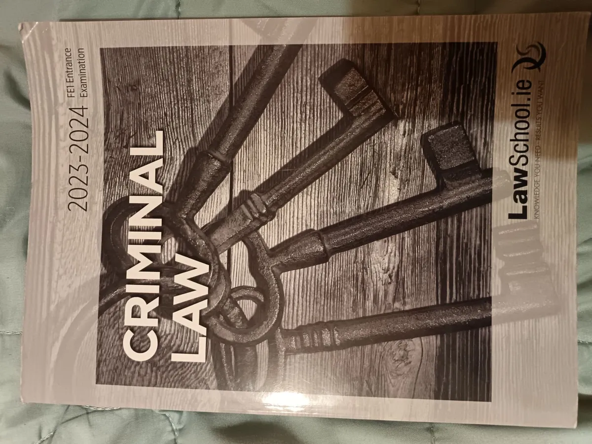 FE1 Criminal Law Manual