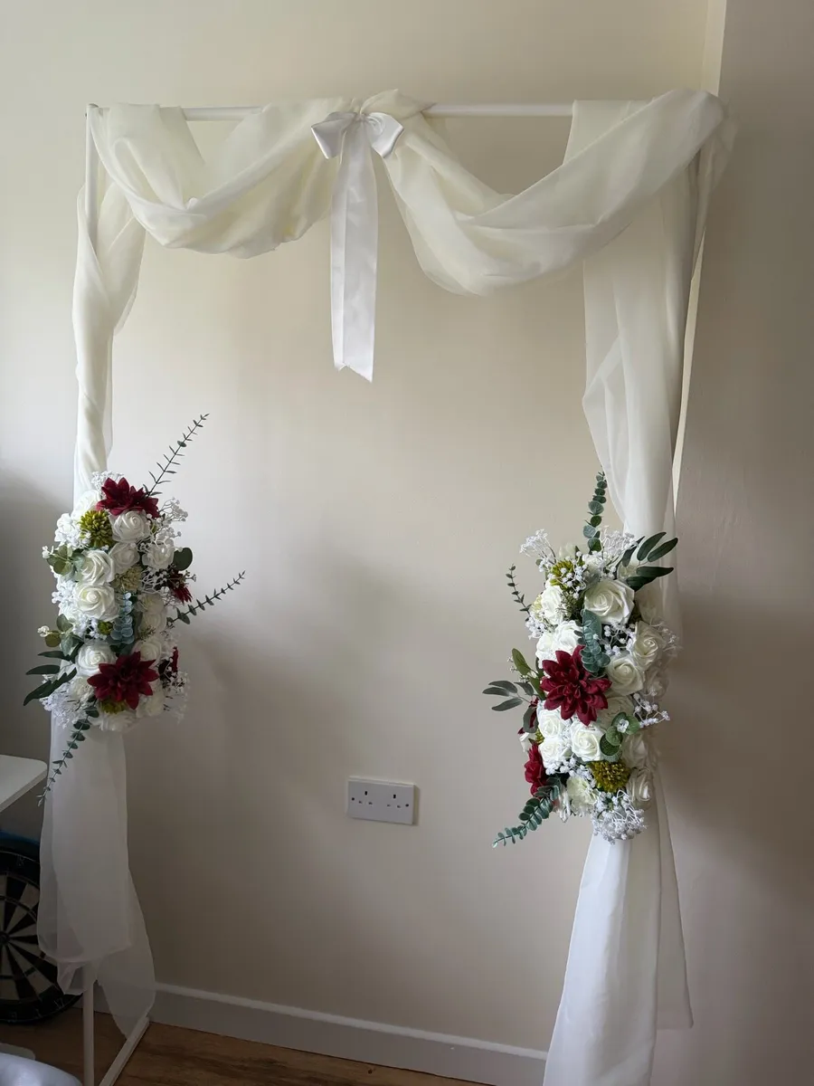 Wedding Flower Arch Decoration - Image 1