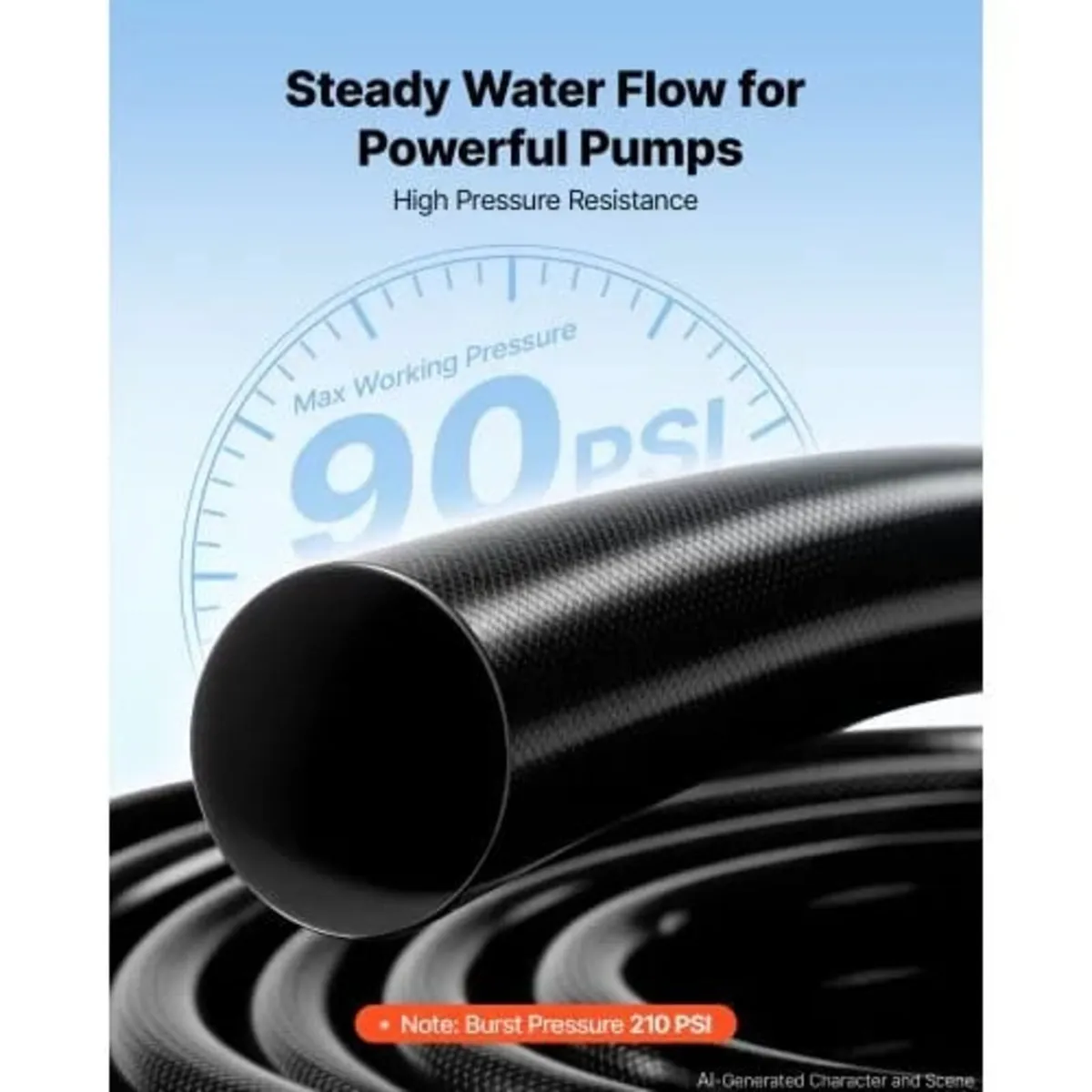 Discharge Hose 2" x 30.48 m PVC Lay Flat Backwash - Image 4