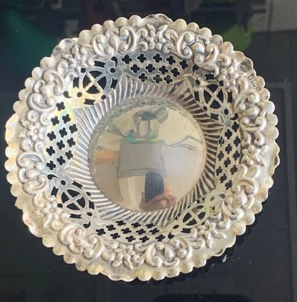 Vintage Silver Bon Bon Dish - Image 1