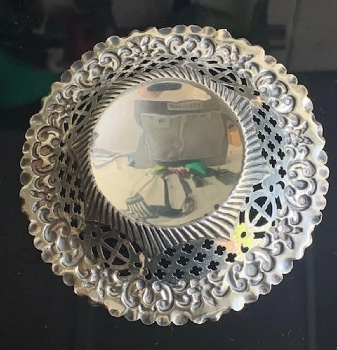 Vintage Silver Bon Bon Dish - Image 2