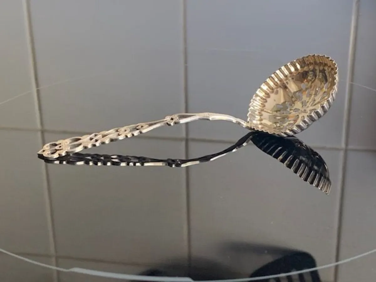 Silver Sugar Spoon - Image 2
