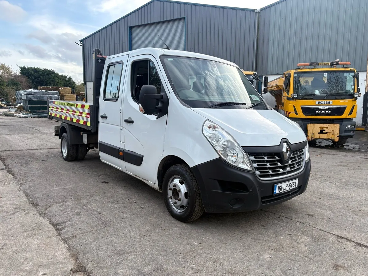 2016 Renault Master Crewcab Tipper - Image 1