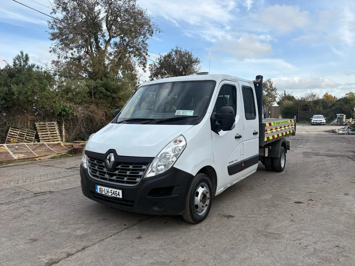 2016 Renault Master Crewcab Tipper - Image 2