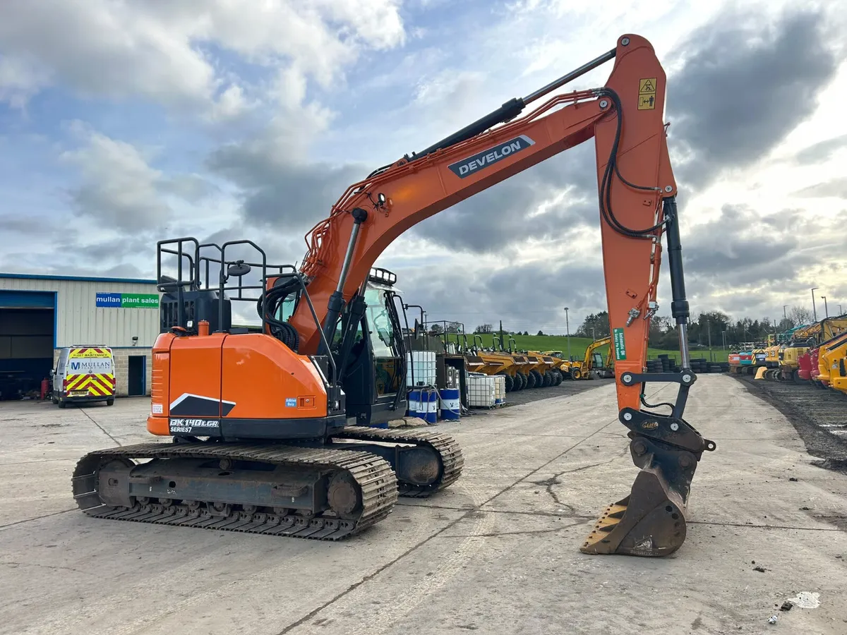 2022 Doosan DX140 LCR-7 Only 2500Hrs - MULLANS - Image 3