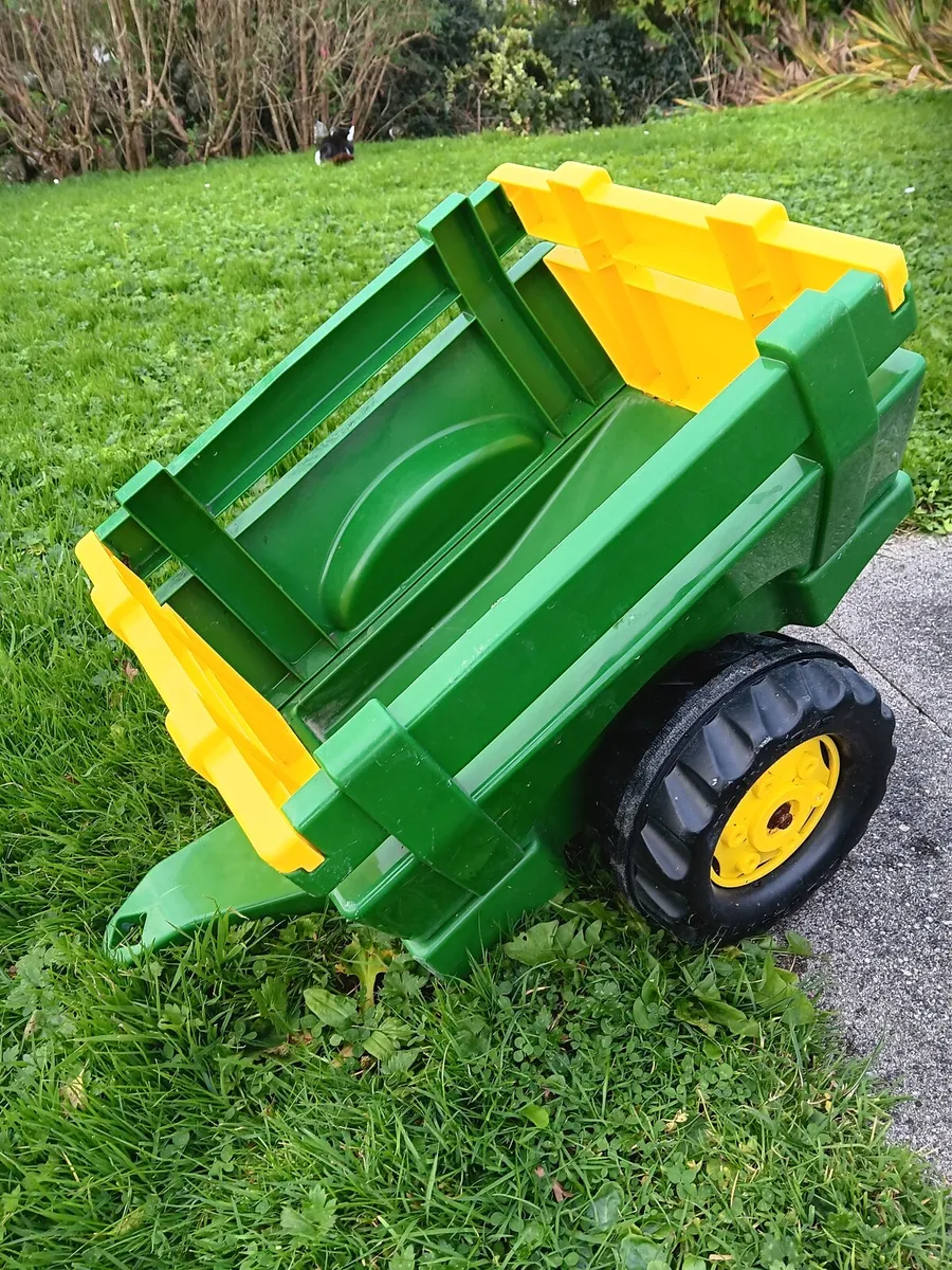 Rolly John Deere Junior Tractor With Front Loader - Image 3