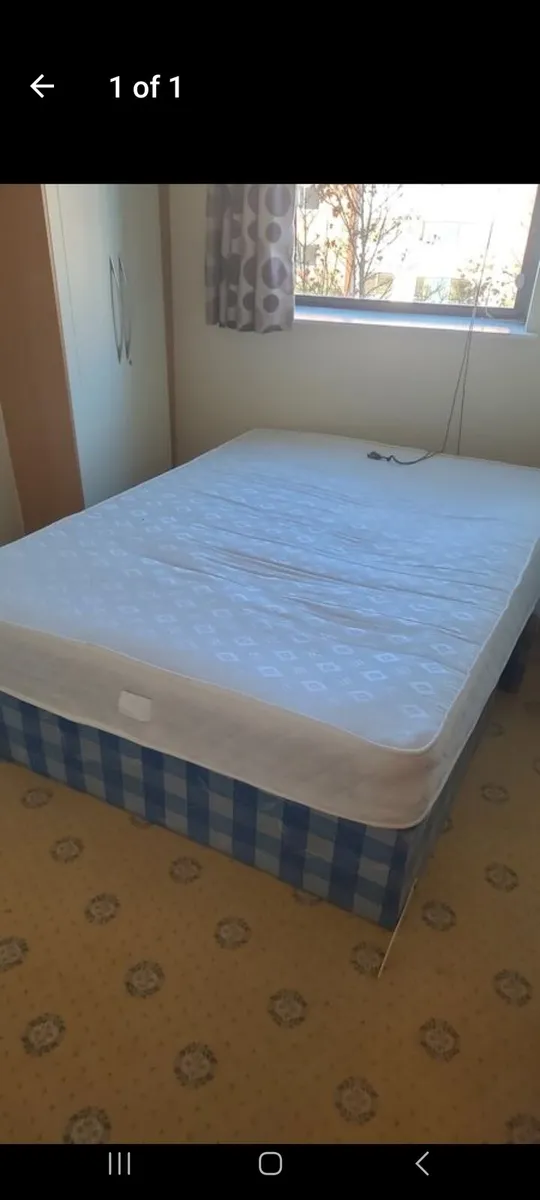 Double bed amd matress