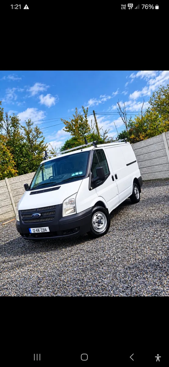 2012 Ford transit, Doe 06/27 & Tax 03/27 1 owner - Image 1