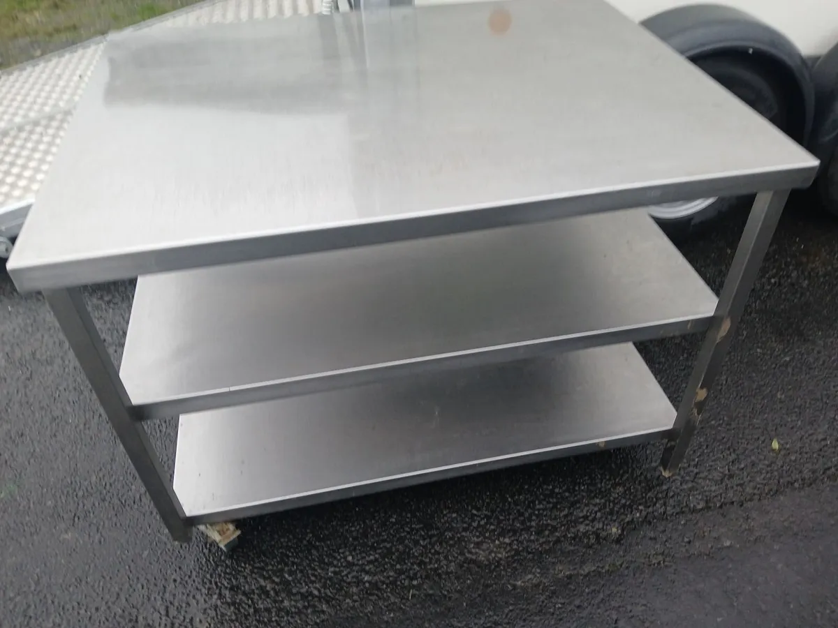 Staneless steel cabbinet  work bench table - Image 3