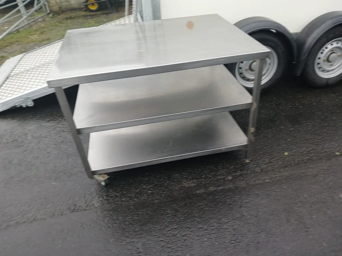 Staneless steel cabbinet  work bench table - Image 1