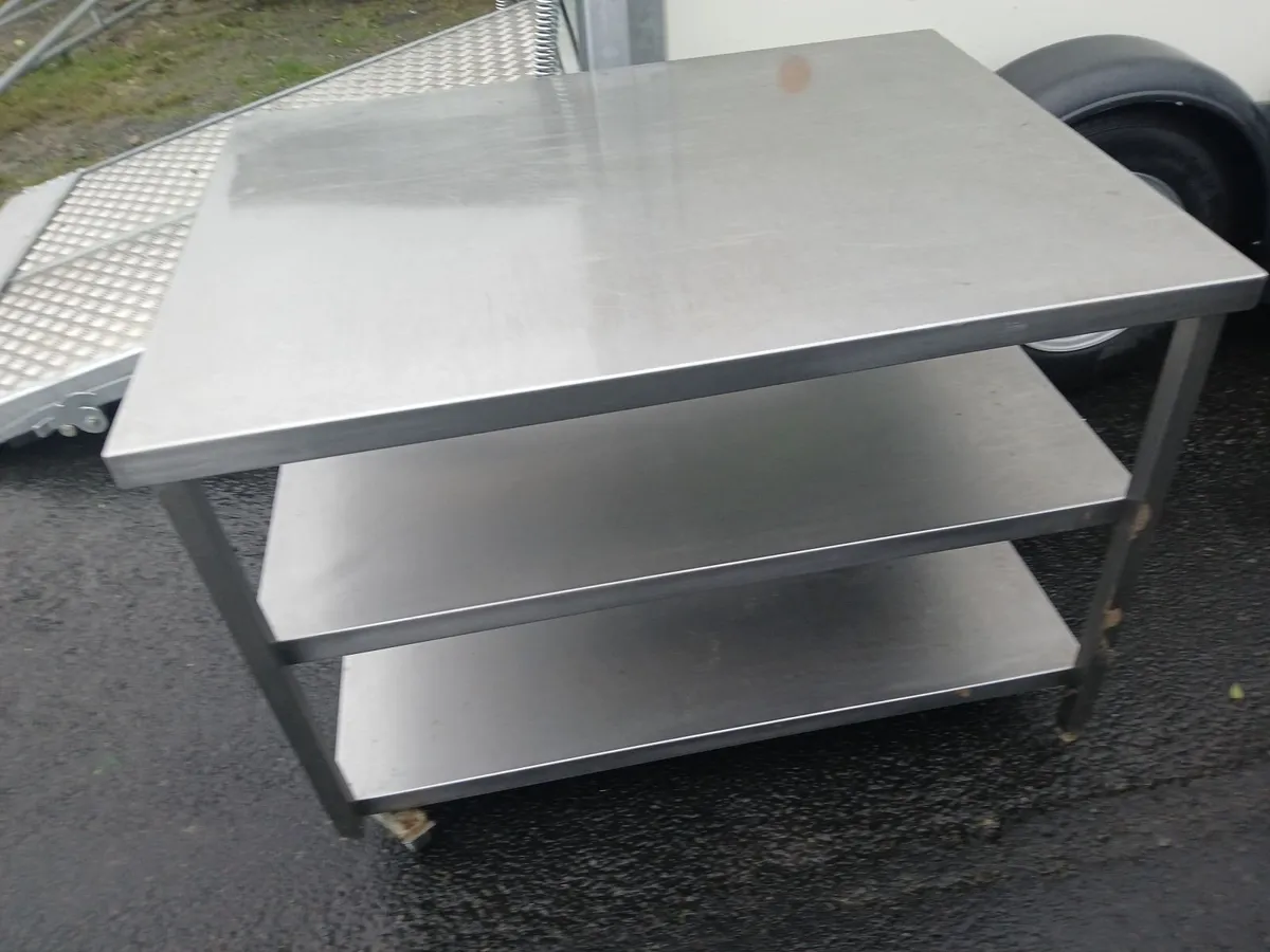 Staneless steel cabbinet  work bench table - Image 2