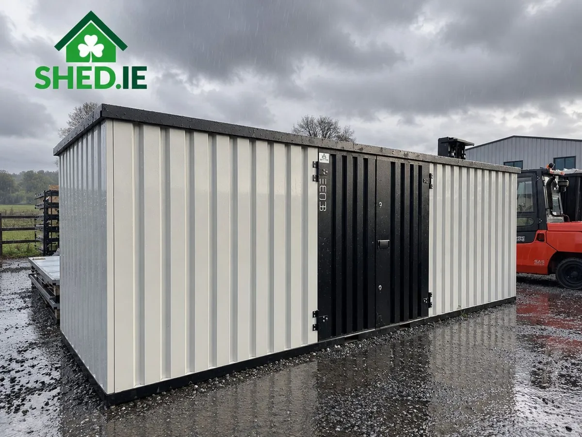 6m CUBE Steel Storage Shed – Weatherproof & Secure - Image 1
