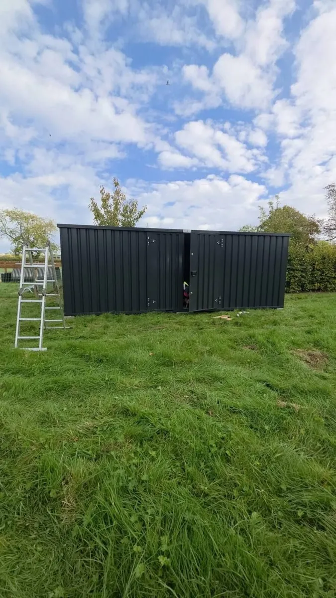 6m CUBE Steel Storage Shed – Weatherproof & Secure - Image 2