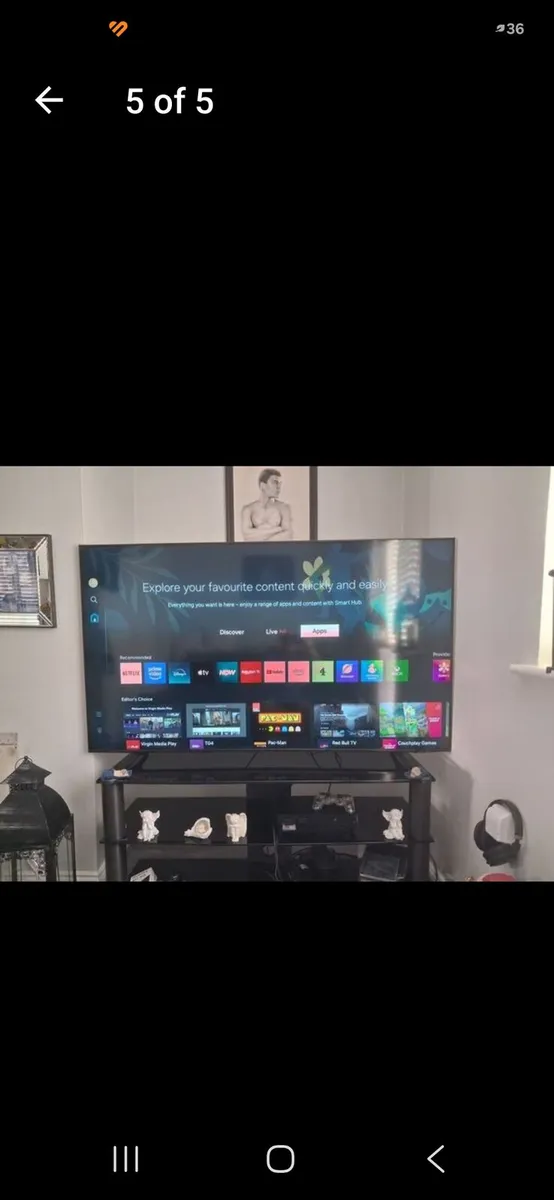 Samsung 65inch tv - Image 2