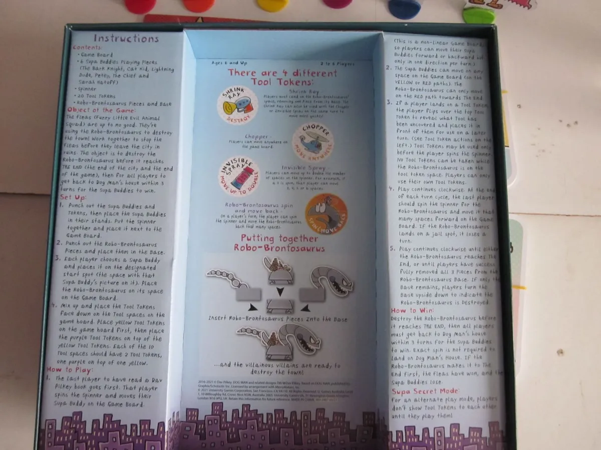Dogman Attack of the Fleas Board Game - Image 2
