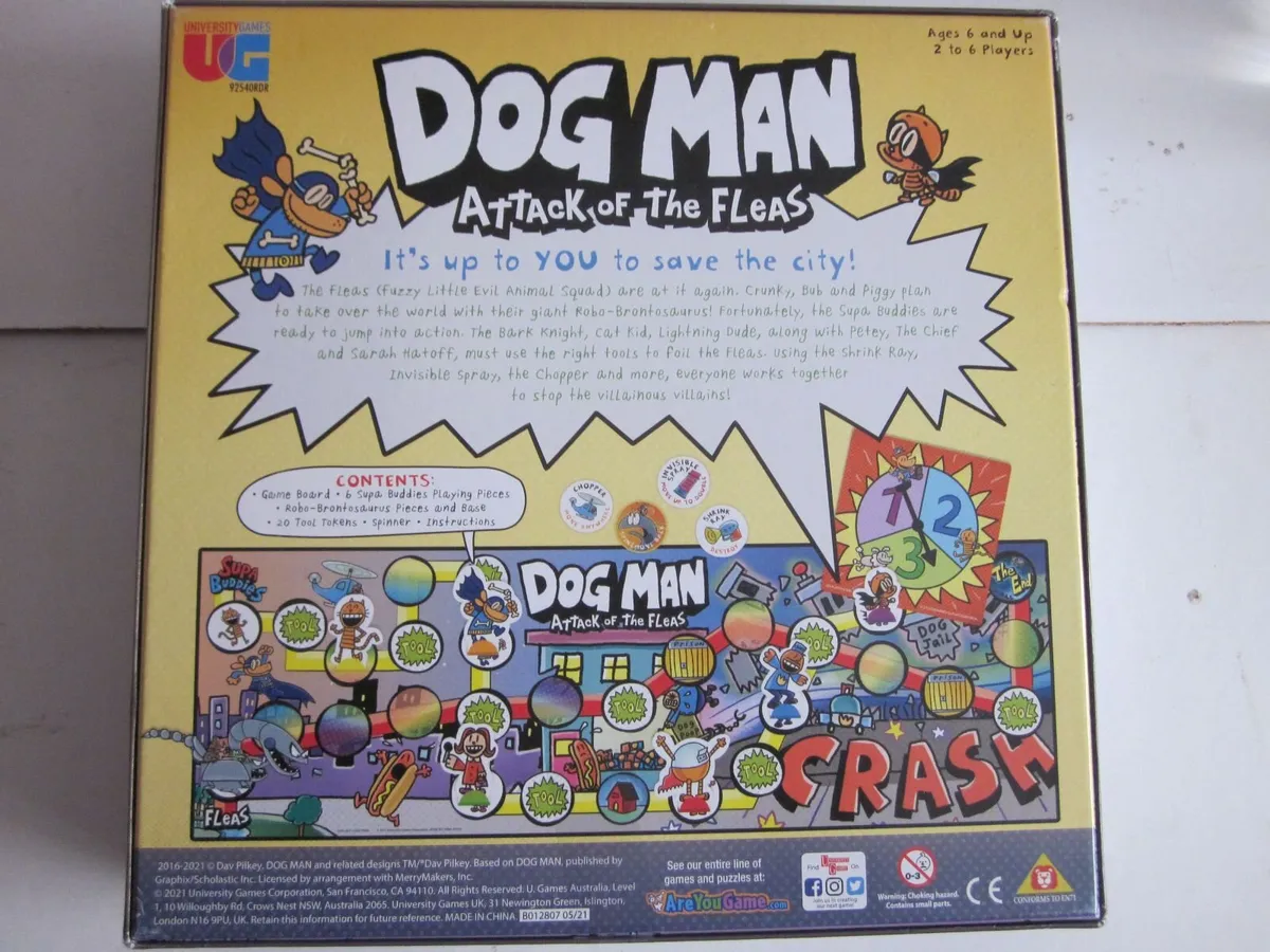 Dogman Attack of the Fleas Board Game - Image 4