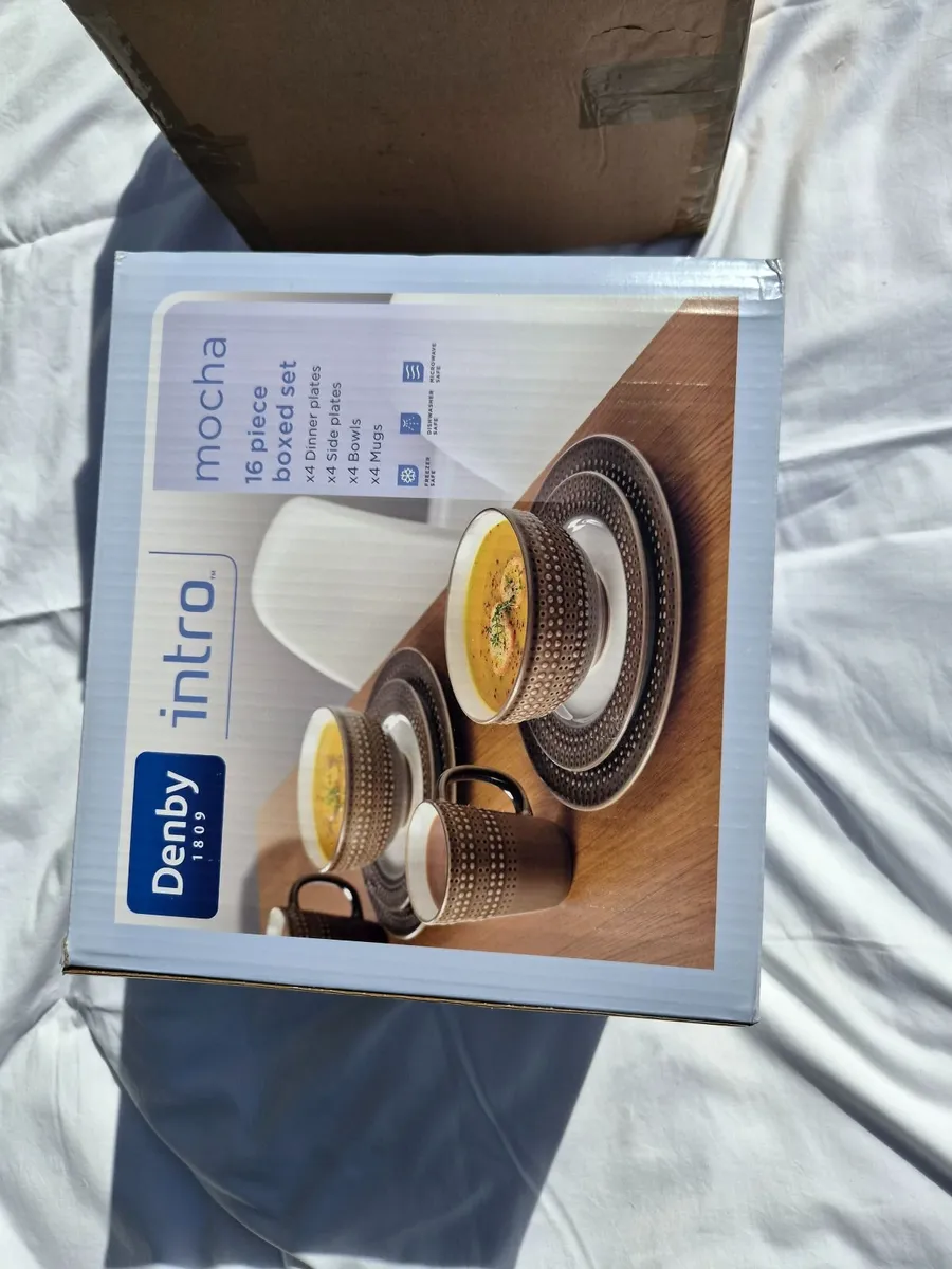 Denby Intro Mocha 16 piece dinner set - Image 3